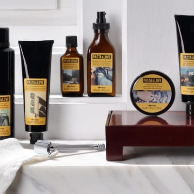 Miesten hius-ja partatuotteet. Davines Pasta & Love.